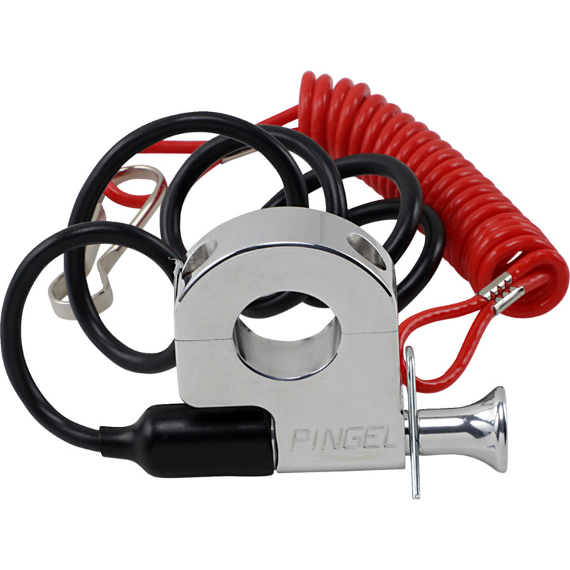 PINGEL 2106-0053 641 Tether Kill Switch Kill Switch - Handlebar Mount - Normally Open - 7/8"