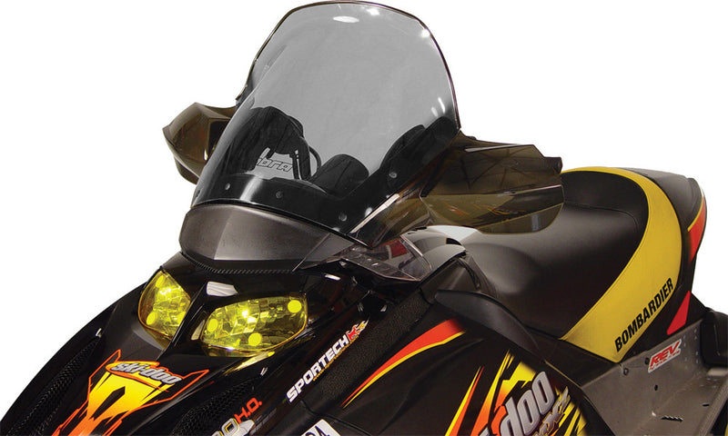 Powermadd 10-10907 13042 COBRA W/S TALL SMOKE 14.5" S-D REV FAIRING MOUNTED