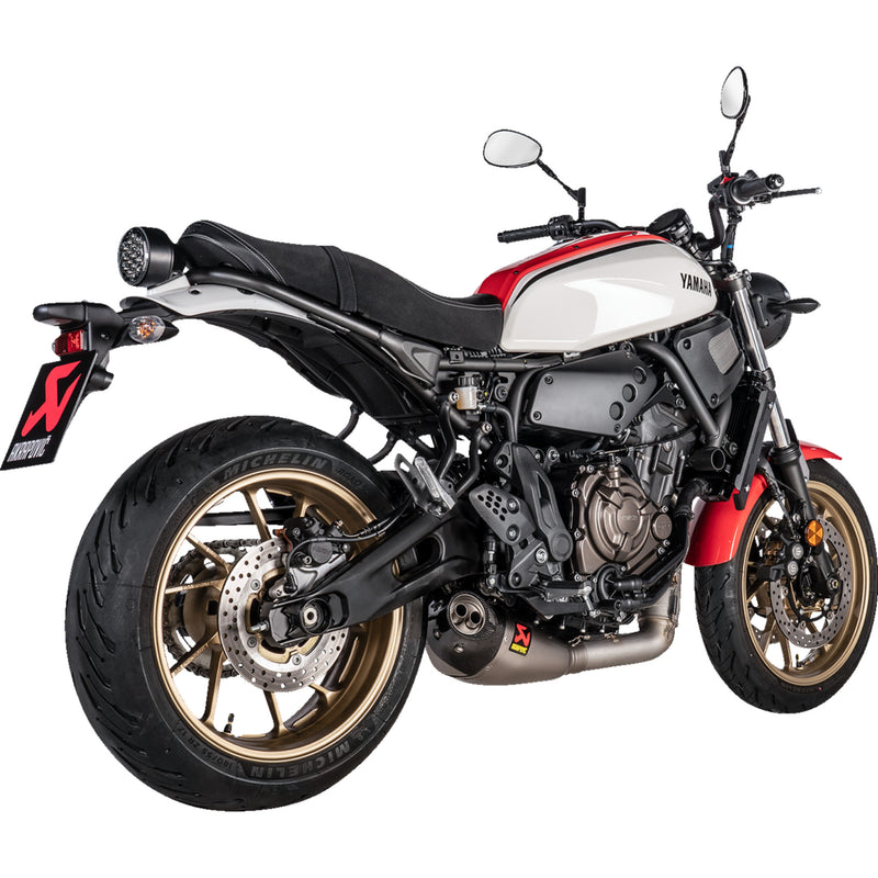 AKRAPOVIC 1811-4620 S-Y7R8-HEGEHT/1 Racing Line Exhaust System titanium - yamaha mt-07/xsr 700