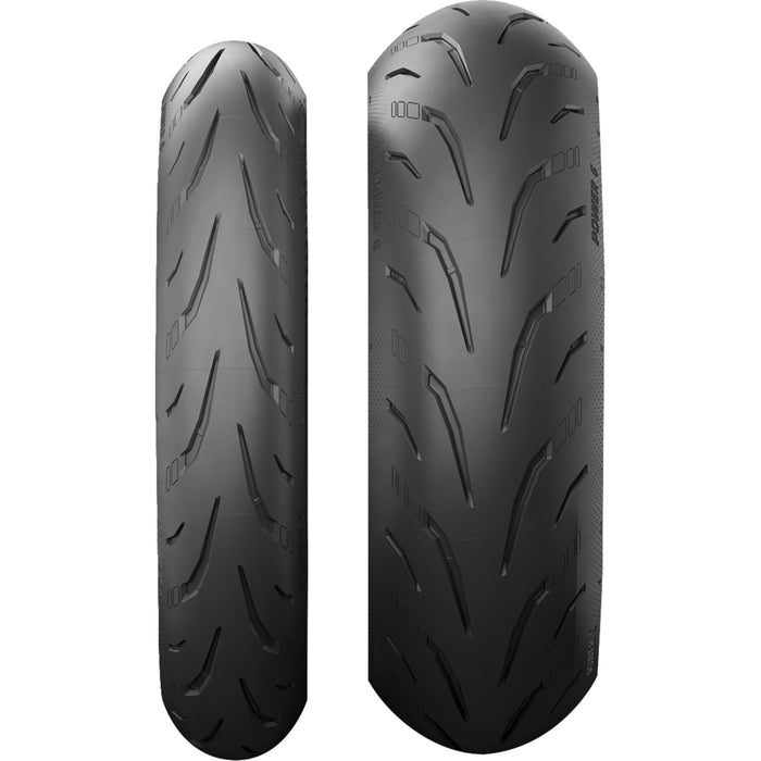 MICHELIN 0301-1002 82063 Power 6 Tire Tire - Power 6 - Front - 120/70ZR17 - (58W)