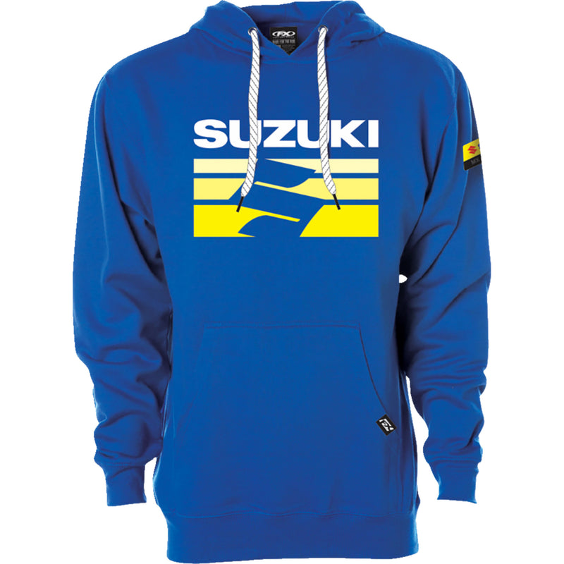 FACTORY EFFEX Suzuki Fade Pullover Hoodie Royal