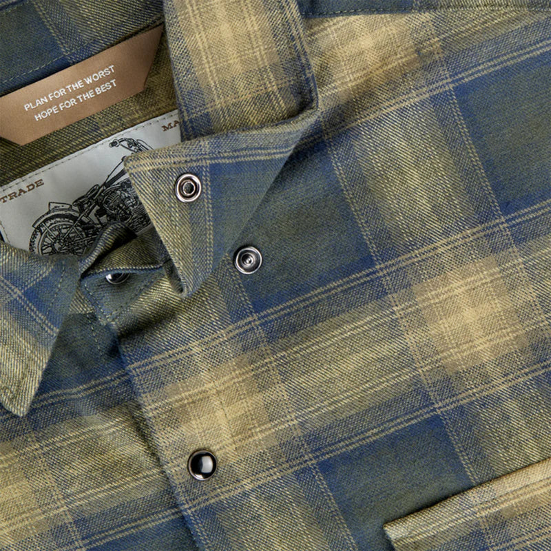 BILTWELL HI Test Flannel Shirt Moss