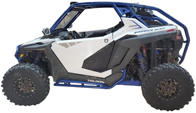 Tab Performance 715-2022-RED Polaris Pro XP RZR Rock Sliders Red 2 Seater