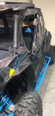 Tab Performance Polaris RZR Rock Sliders 4 Seater Black - 715-2040-BLK Polaris RZR 2014-2023