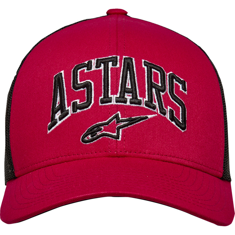 ALPINESTARS 2501-4174 1214-81717-3010-OS Dunker Trucker Hat Dunker Hat - Red/Black - One Size