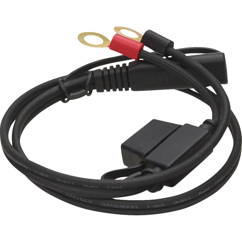 RIDEPOWER 3807-0622 RPBT2FT SAE to Ring Terminal Battery Connector Cable SAE to Ring Terminal Cable - Charger - 2'