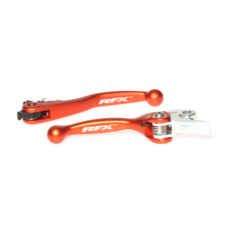 Rfx 739-0528 FXFL 50800 55OR FLEXIBLE LEVER SET ORANGE KTM