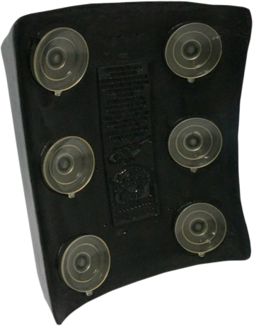 Harddrive 820-8180 180140 BAR HOP PILLION PAD 6"X6 3/4" 4 SUCTION CUPS