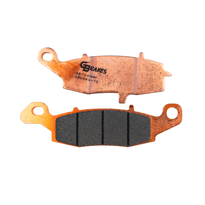 Gbrakes 17-54070 GB0540-70 BRAKE PADS SINTERED