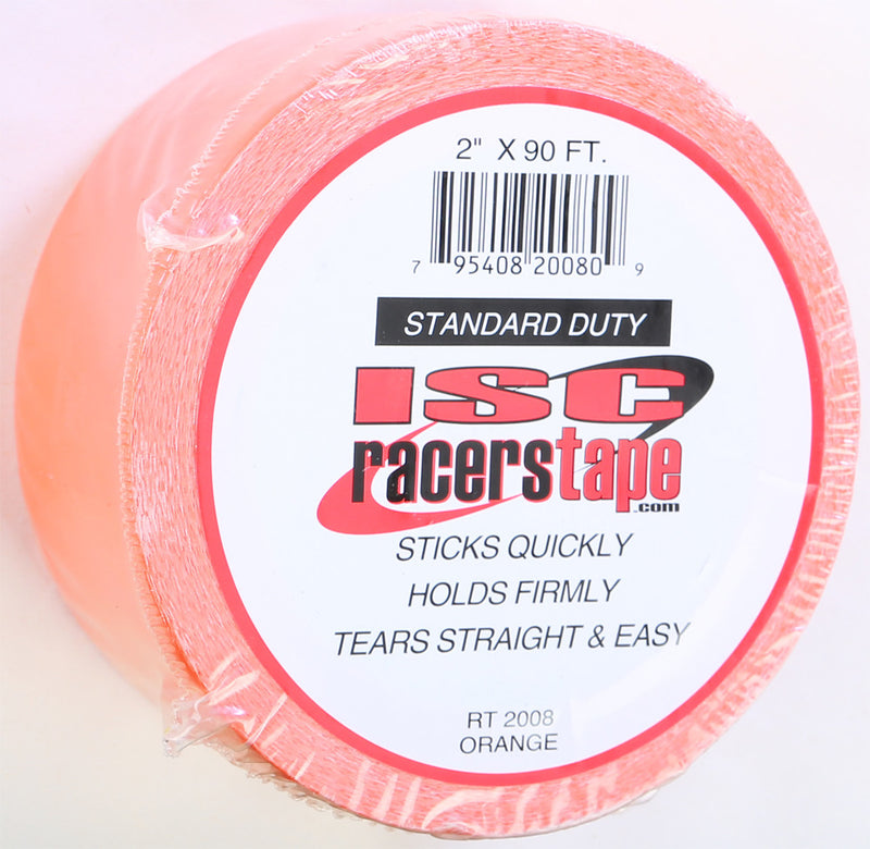 Isc 10-2300OR RT2008 RACERS TAPE 2"X90' (ORANGE)