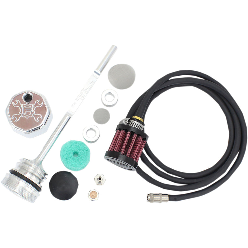 Feuling Oil Pump Corp. Vented Dipstick - 3087 For Harley Touring 2017-2026
