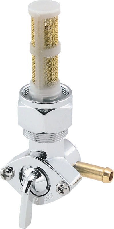 Bikers Choice 492873 78-86 Big Twin & XL Chrome 22MM Petcock Straight Right Facing Outlet - Photo - Primary
