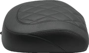 Mustang Motorcycle 83027 Mustang 18-21 Harley Fat Boy Wide Tripper Passenger Seat Diamond Stitch - Black - Photo - Primary