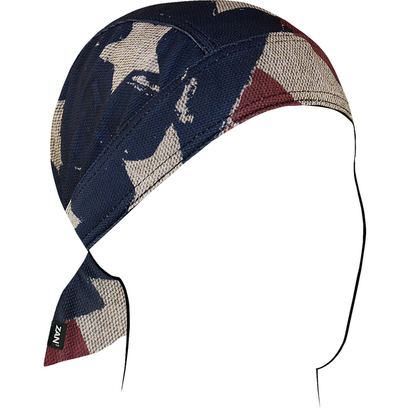 ZAN HEADGEAR 2504-0551 ZM408 Flydanna® Micro-Mesh Polyester Headwrap patriot