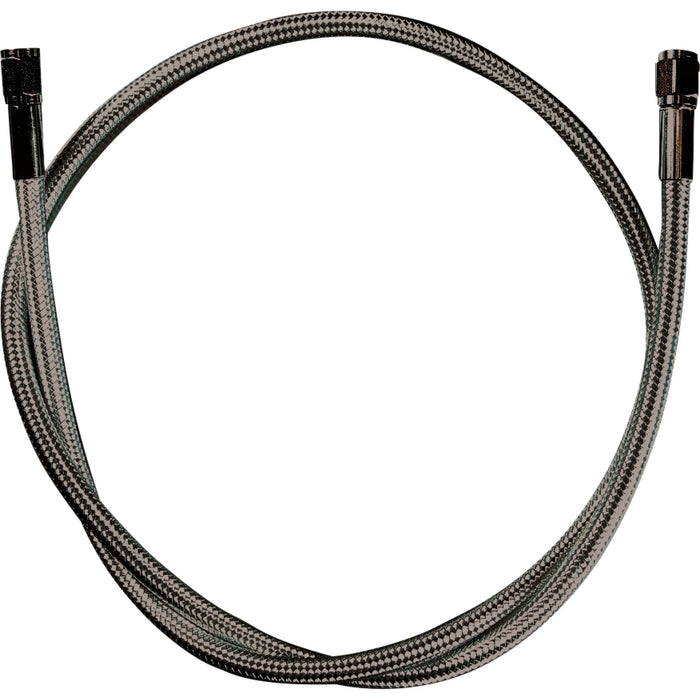 MAGNUM SHIELDING 1741-5452 AS4512 Braided Universal ABS Brake Line - 12" - Black Pearl
