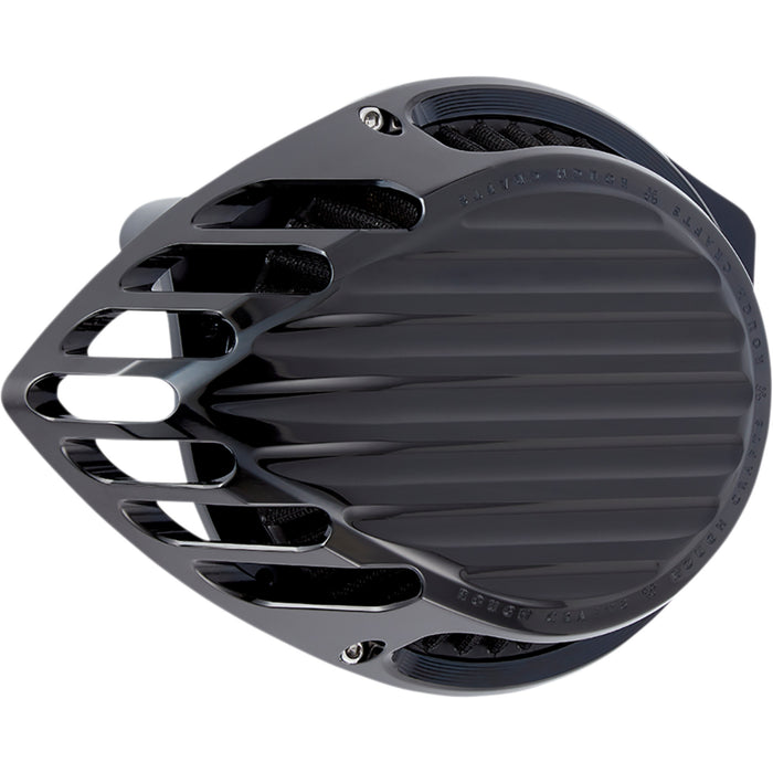 ROUGH CRAFTS 1010-2724 RC-600-000 Finned Air Cleaner - Black
