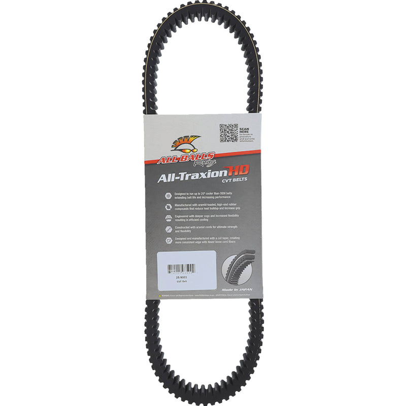 All Balls All-Traxion Belt - 25-9003 Kawasaki Teryx 2020-2025