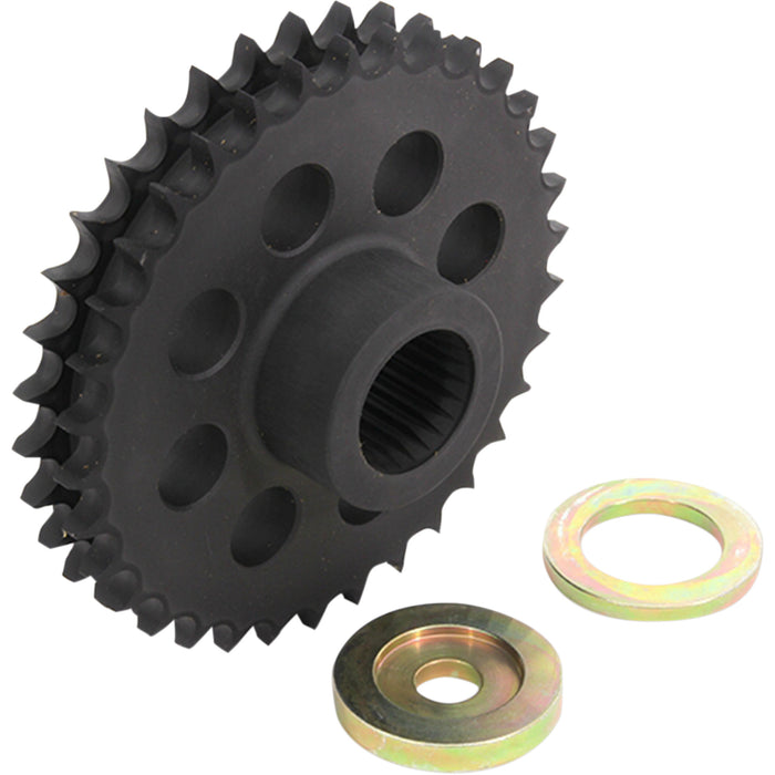 DRAG SPECIALTIES 1120-0390 Solid Compensator Sprocket Kit Primary Sprocket - '07-'17 Twin Cam