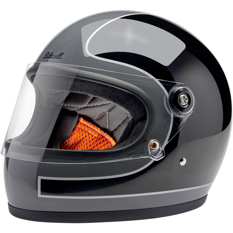 BILTWELL Gringo S Tracker Helmet - Gloss Storm Gray/Black