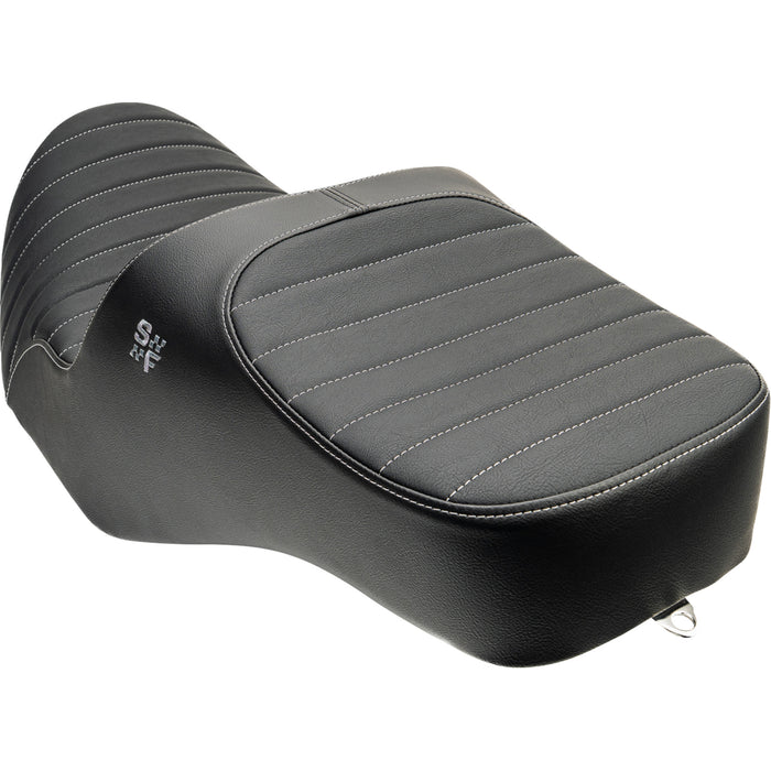 SLYFOX 0801-2379 4729B Chariot Seat silver classic stitch - silver logo - flh/flt '23.5-'26