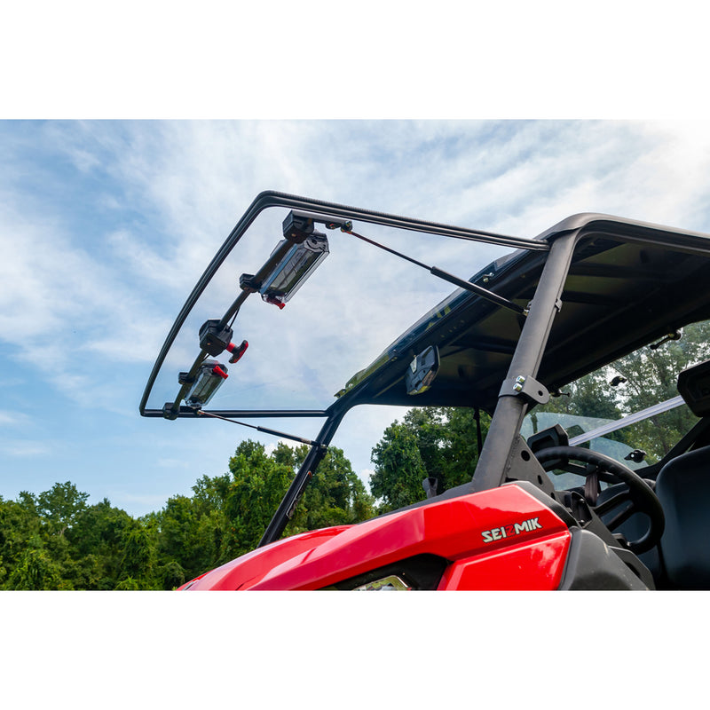 Seizmik Windshield - 50-50247KIT Can-Am Defender 2016-2023