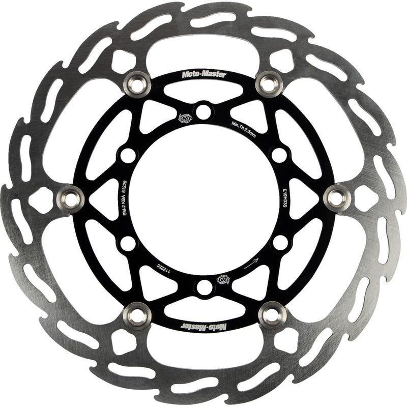 Moto-Master Flame Brake Rotor - 112255-PU Kawasaki KX 85 / KX 100 / KX 112 2001-2024