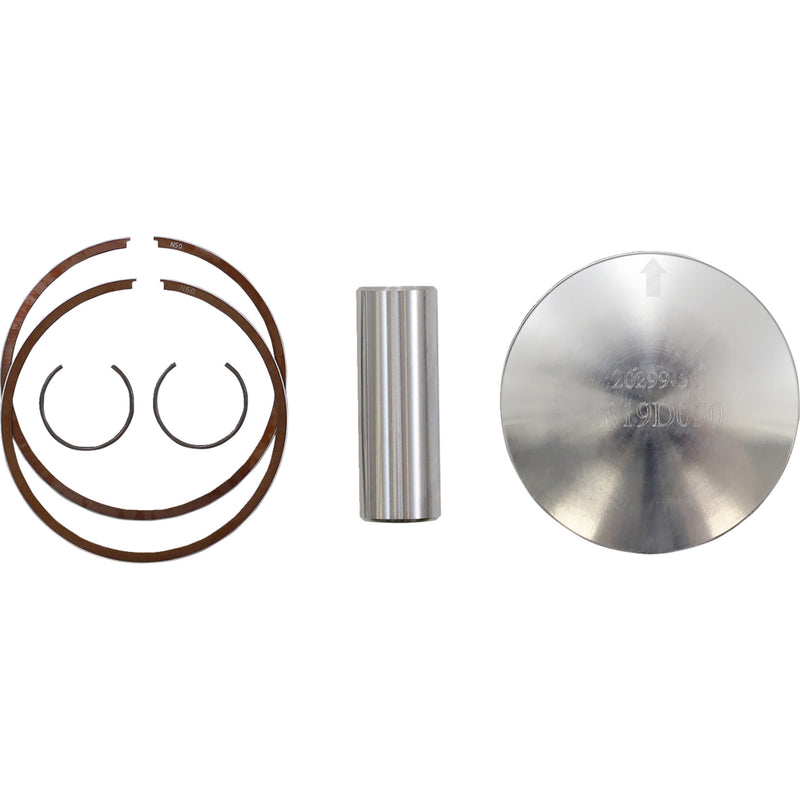 WOSSNER 0910-4716 8019D050 Piston Kit for 2 Stroke Piston Kit - 54.44 mm - Honda NSR/CRM125R