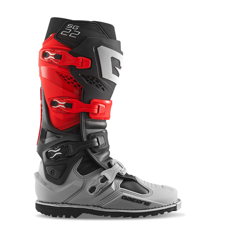 Gaerne 480-66511 2263-005-46 SG22 GORE-TEX ENDURO LE BOOTS RED/BLACK/GREY SZ 11
