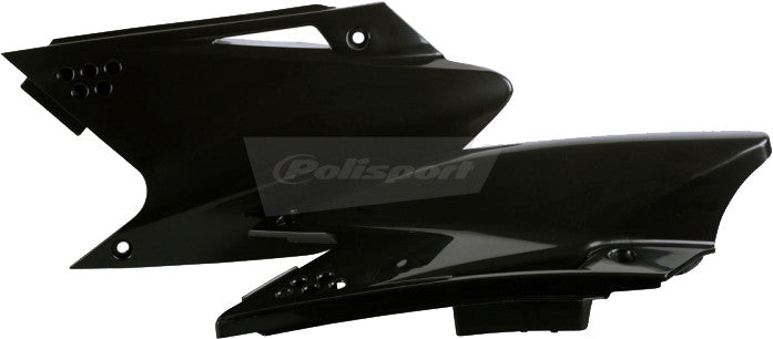 Polisport Side Panels Black - 8603000002 Kawasaki KX 250 2006-2008