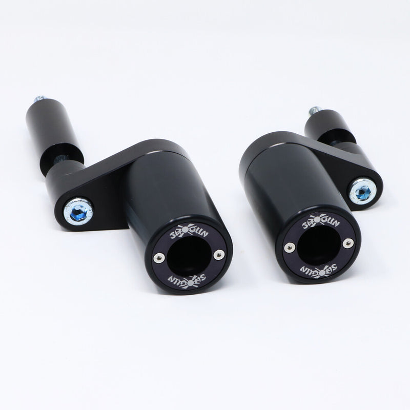 Shogun 71-1778 715-4169 PA2 FRAME SLIDERS NO CUT BLACK KAW