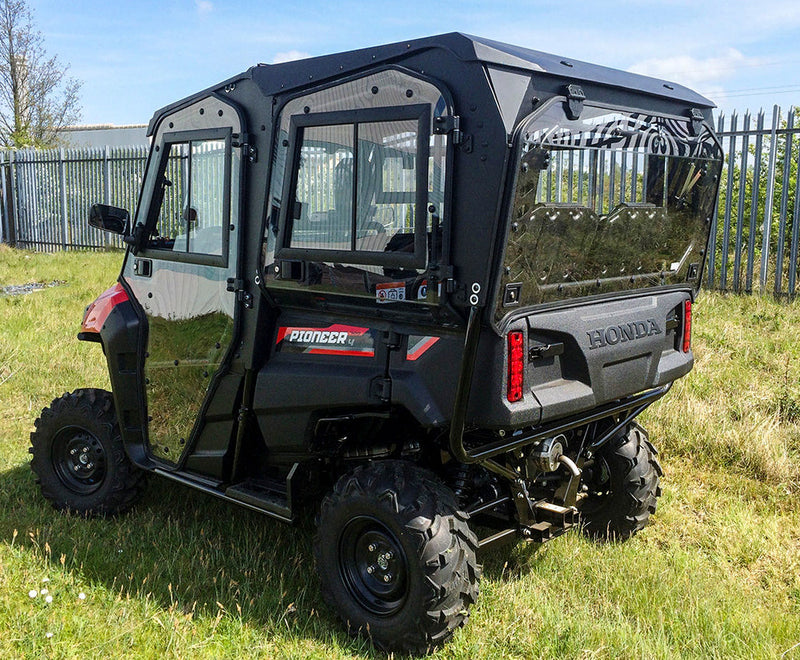Open Trail UTV CAB Rear Roof Back Pane W Rear Doors - 2465 Honda Pioneer 2014-2017
