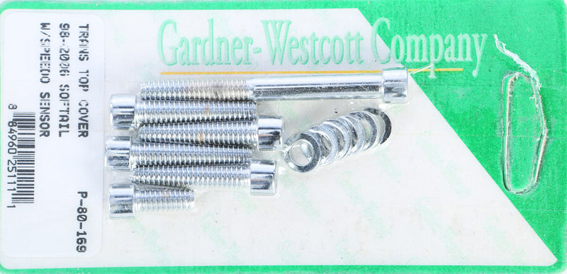 Gardner-westcott 830-1042 P-80-169 TRANSMISSION TOP COVER SET 98-06 SOFTAIL MODELS