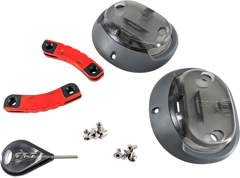 Pod 664-0575 KX30-RBK-BL-OS KX 3.0 HINGE REBUILD SET RED/BLACK