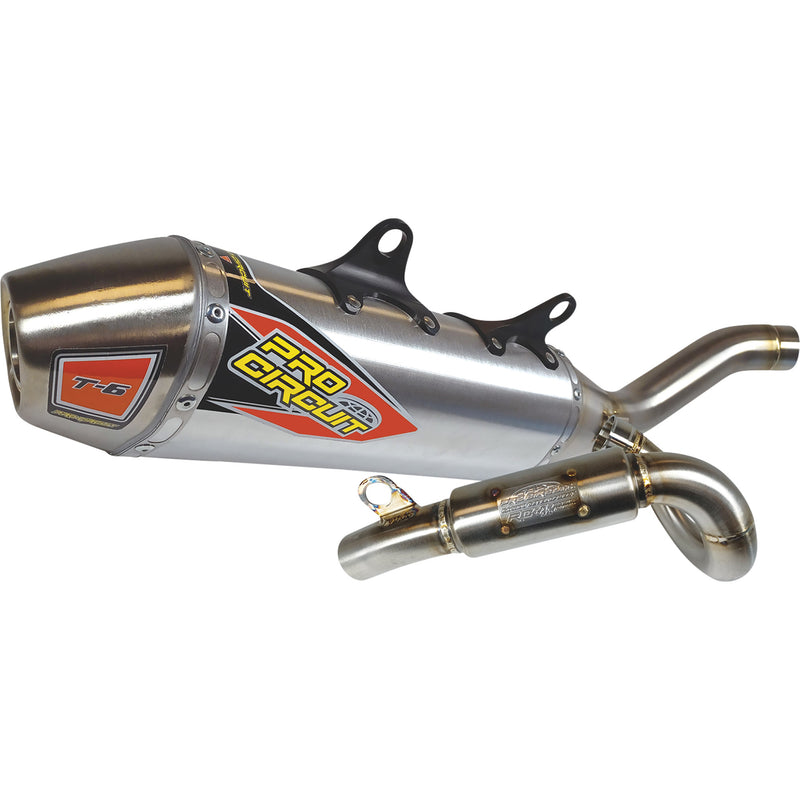Pro Circuit T-6 Exhaust System - 0152245G For Husqvarna FC 450 2022-2024 | KTM SX-F 450 2022-2024 | Gas Gas 450F 2023