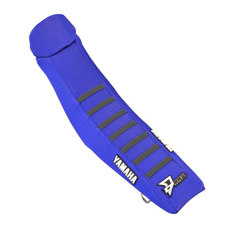 D'cor Visuals D-Cor Seat Cover Star Blue With Ribs - 30-50-474 Yamaha YZ 450 / YZ 250 2018-2023