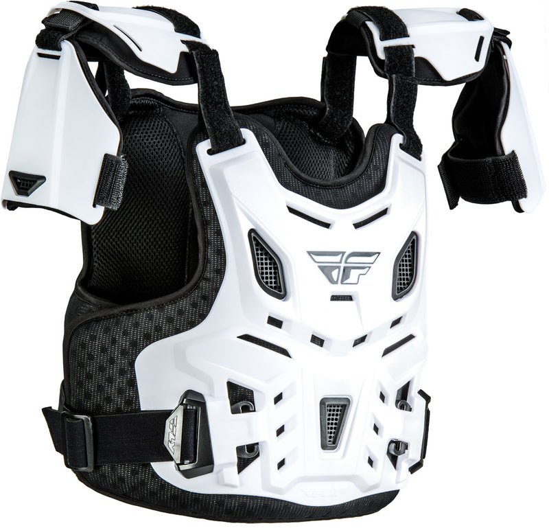 Fly Racing 36-16065 36-16065 YTH CE WHT YOUTH CE REVEL ROOST GUARD WHITE