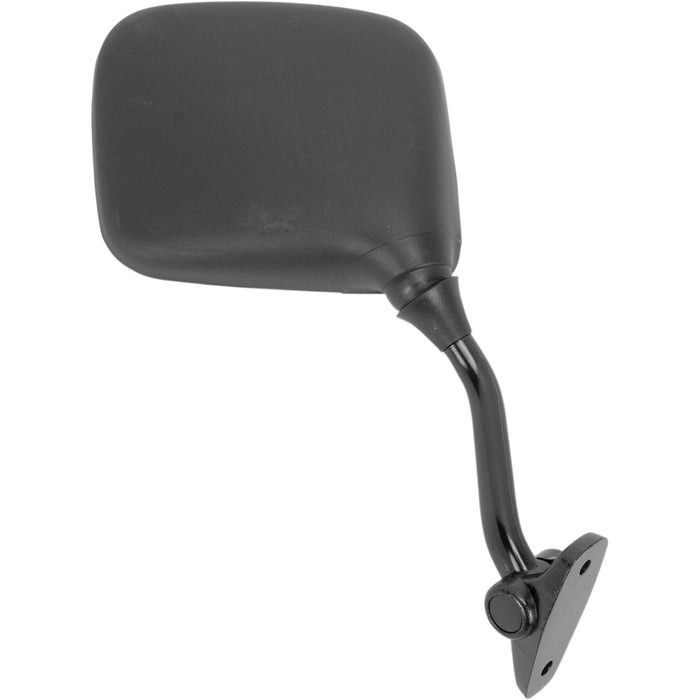 EMGO 2086851 20-86851 OEM-Style Replacement Mirror Mirror - Side View - Rectangle - Black - Right