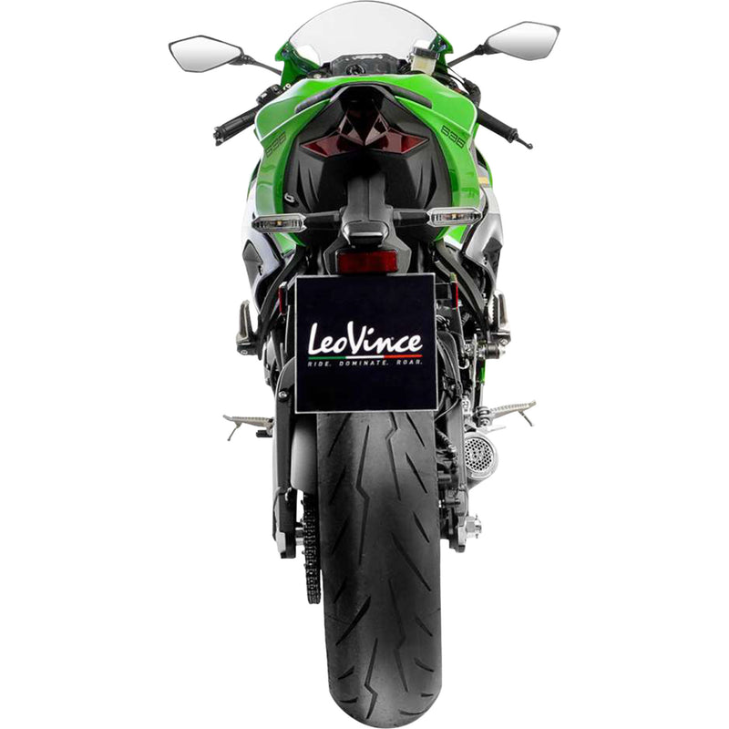 Leovince LV Corsa S Black Edition Muffler - 15413SBU Kawasaki Ninja 2019-2025
