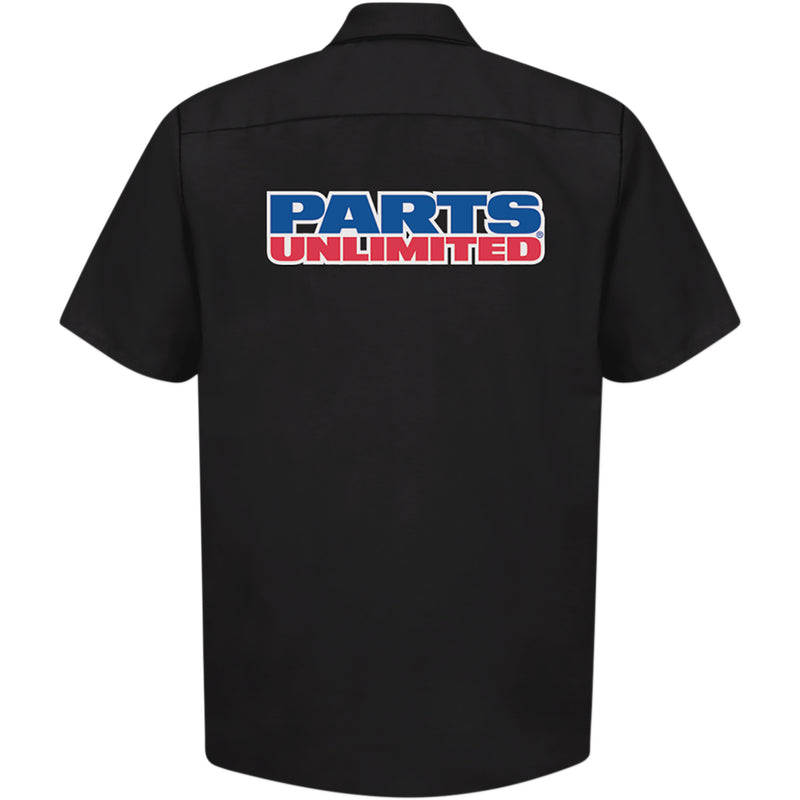 THROTTLE THREADS 3040-2909 PSU37ST24BK3X Parts Unlimited Shop Shirt black - 3xl