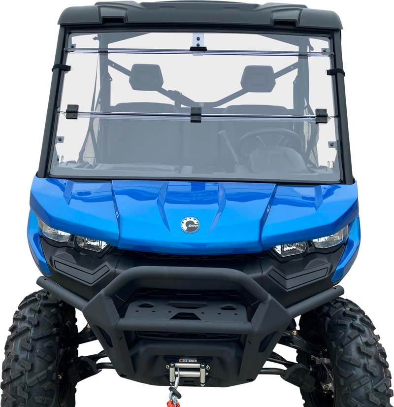 Open Trail Folding Windshield - V000268-12200T Can-Am Defender 2016-2022