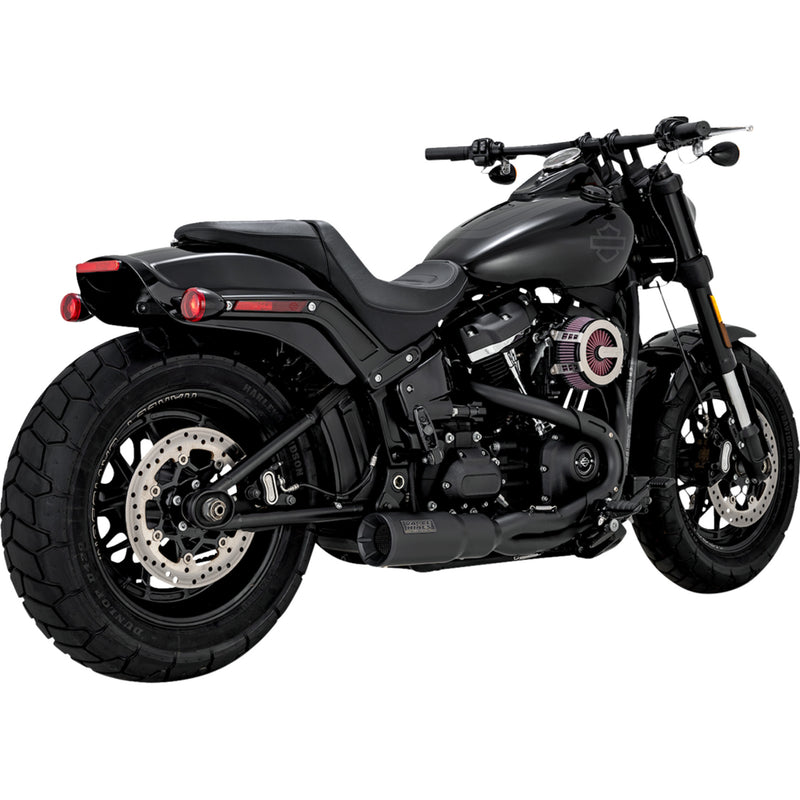 Vance & Hines Hi-Output 2-Into-1 Exhaust System - 47331 For Harley Softail 2018-2024
