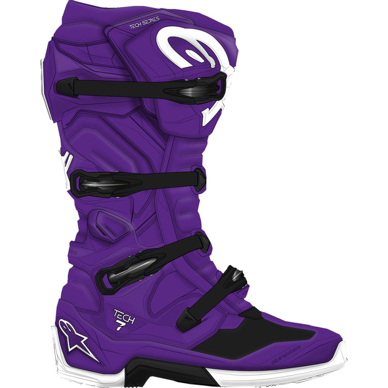 ALPINESTARS Tech 7 Boots Purple - US