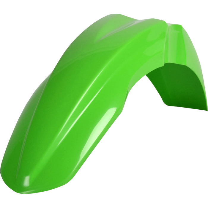 POLISPORT 1403-1868 8572800001 Front Fender Fender - Front - Green - KX 250F/450F