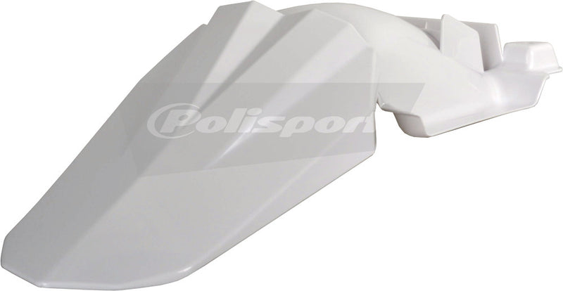 Polisport Rear Fender White - 8550300001 Husqvarna Dirt Bikes 2008-2011