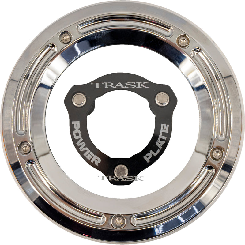 Trask Derby Cover - TM-0051-CH-BK For Harley Touring 2017-2026