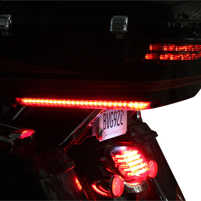 CUSTOM DYNAMICS 2040-2503 PB-TP-ARM-13R ProBEAM® LED Tour Pak Arms - LED Run/Brake Tour-Pak® Arms - Red Lens - '06-'13