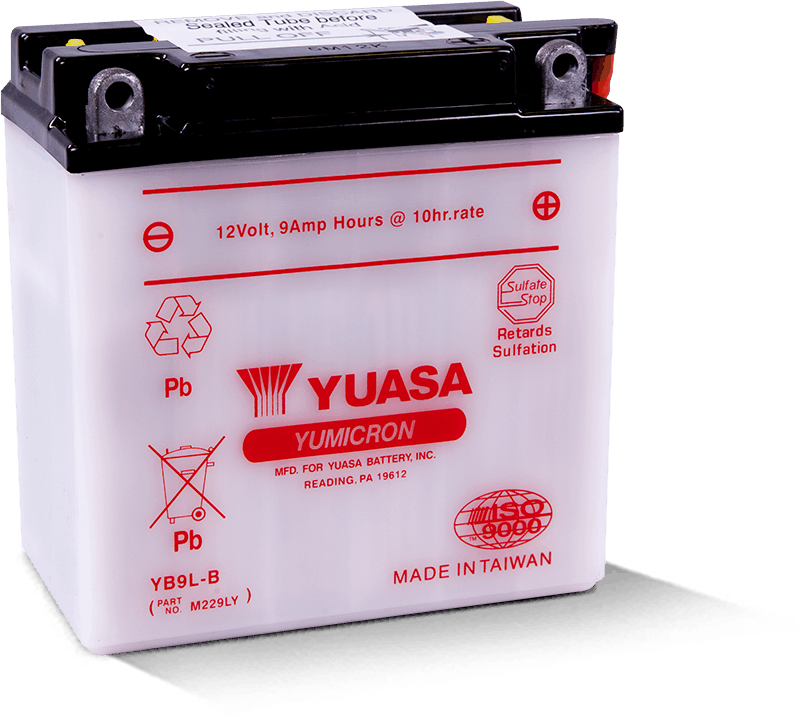 Yuasa YUAM229LY YB9L-B Yumicron 12-Volt Battery - User 1