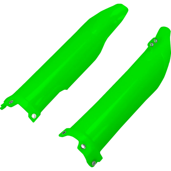 UFO 0412-0659 KA04701#026 Kawasaki Fork Tube Protectors Fork Tube Protectors - Green