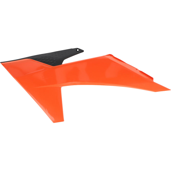 ACERBIS 0520-4190 2986481008 Replacement Radiator Shrouds Radiator Shrouds - Orange/Black