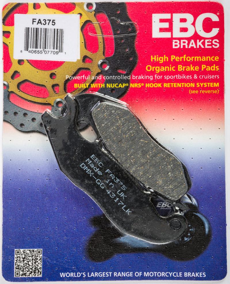 EBC Brake Pads Standard - FA375 Honda Grom / Monkey 125 2013-2025